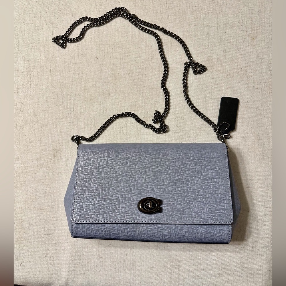 Coach Alexa Leather Chain Crossbody - EUC
